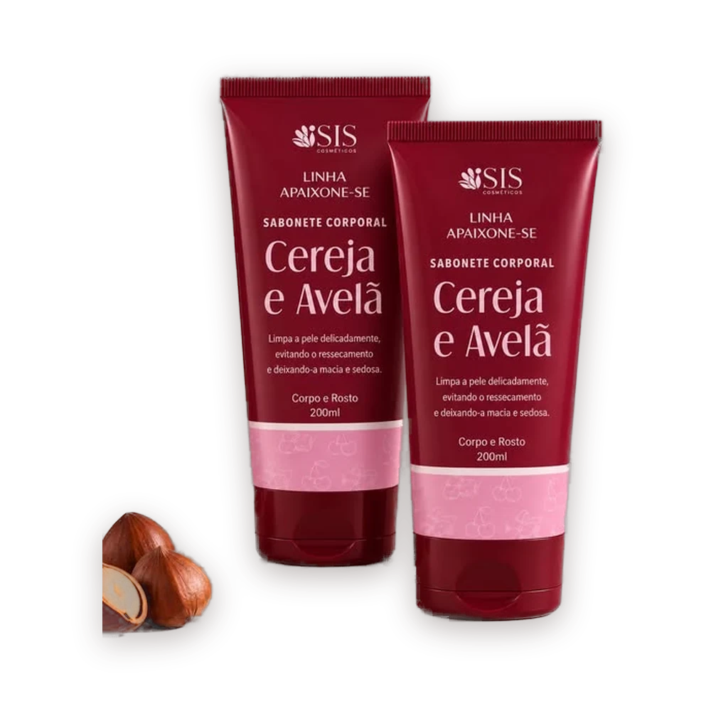 Sabonete Corporal Cereja e Avelã, SIS